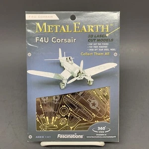 NEU F4U Corsair Flugzeug MMS035 Metal Earth 3D Modellbausatz - Bild 1 von 2