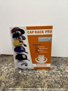 New-Cap Rack Pro 30 Caps Holder Closet Over Door Hanger CapRack Organizer