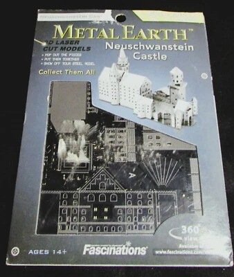 Metal Earth Neuschwanstein Castle 3D Metal  Model 010183 - Image 1 of 2