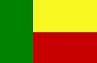 Fahne Flagge Benin 20 x 30 cm Bootsflagge Premiumqualitt