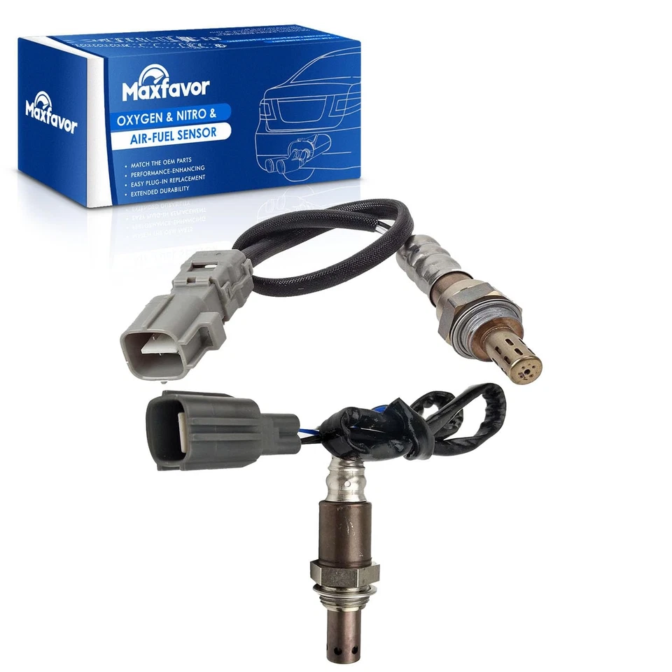 Sensor de oxígeno Maxfavor 2 piezas aguas arriba + aguas abajo O2 para 2008 2009 2010 Scion xB Foto 1 de 4