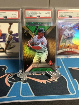 2016 Topps Triple Threads - Mookie Betts #26 /250 Res Sox Dodgers - Image 1 of 3