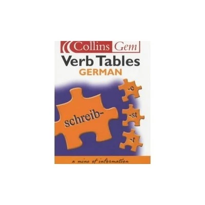 Collins Gem German Verb Tables (Collins Gems) Paperback / softback Book The Fast - Image 1 of 2