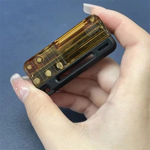 Bullet Loading Push EDC Fidget Slider Plastic Fidget Toy Mechanical Magnetic Toy - Picture 1 of 8