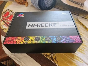 New Open Box HI-REEKE Plastic Building Blocks Set Orchid Flower Plant - Picture 1 of 9