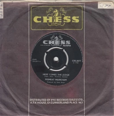 Pigmeat MARKHAM * 1968 FUNK BREAKS MOD SOUL BOOGALOO * UK 45 * Listen! - Image 1 of 2