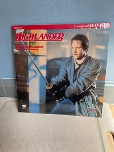 Highlander 1989 Movie Laserdisc LD Christopher Lambert Sean Connery - Picture 1 of 1