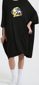 Breast Feeding Nursing Sleeping Oversized Tee Tshirt Maternity 2 Side Pockets - Picture 1 of 5
