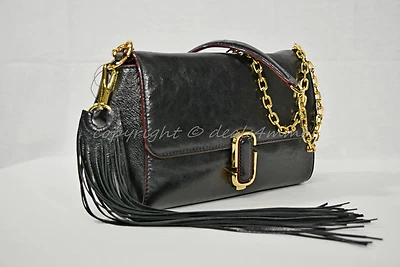 MARC By Marc Jacobs M0008242 J, Marc. Leather Shoulder/Crossbody Bag in Black - Image 1 of 4
