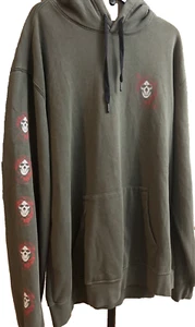 Capucha Sullen Craft Dibujo Colectivo Muerto L/S Mangas Largas XL Para Hombre Verde Nuevo con Etiquetas - Imagen 1 de 9