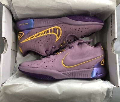 NWB  Nike Lebron XXI Basketball Shoes GS 6.0Y Violet Dust Gold FZ7189-500 21 - Image 1 of 4