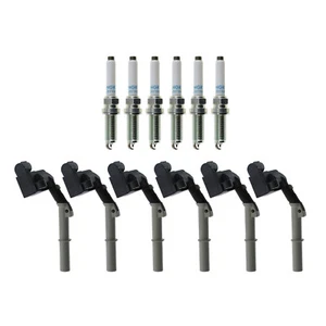 Bosch OEM Ignition Coils and Spark Plugs Kit For C207 W212 W166 E350 GLE350 3.5 - Picture 1 of 1