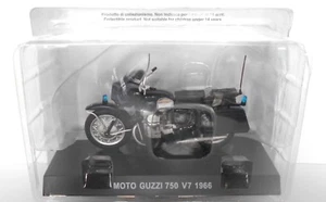 Die Cast - Moto Guzzi 750 V7 1966 - Skala 1/24 Carabinieri (sc.2-D) - Bild 1 von 1