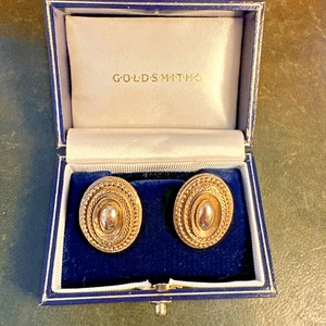 8.2g C19th Antique Victorian Solid 15ct Gold Etruscan/Classical Revival Earrings - Picture 1 of 19