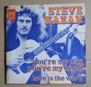 STEVE KAZAN : You're my day, you're my night  7" 45T SP France 1975 - Picture 1 of 2