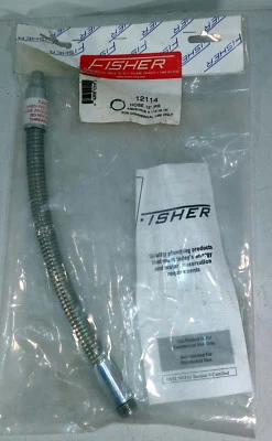1 NEW FISHER 12114 FLEX HOSE PRE-RINSE 12" NIP ***MAKE OFFER*** - Image 1 of 2