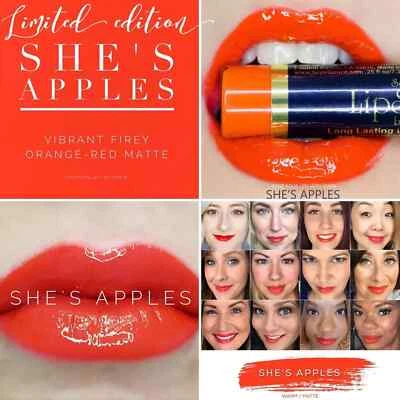 Color de labios líquido de larga duración Lipsense She's Apples de SeneGence nuevo y sellado Foto 1 de 4
