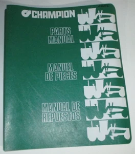 Champion Model 710 Motor Grader Parts Catalog Manual Book 1980 ORIGINAL! - Picture 1 of 4
