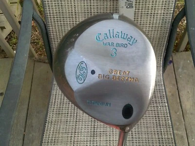 Damas Callaway Great Big Bertha 3 Madera... Todo Grafito de Fábrica... ¡¡Bonito aspecto!!!  Foto 1 de 4
