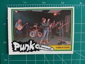 1977 Monty gum PUNK the new wave ROOKIE CARD rock JUDAS PRIEST BAND ROB HALFORD