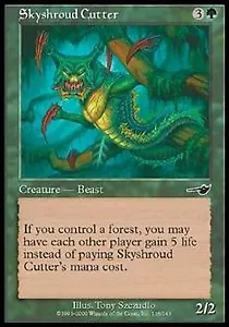 *MRM* FR/VF 4x Tailleur de linciel ( skyshroud cutter ) MTG NMS - Picture 1 of 1