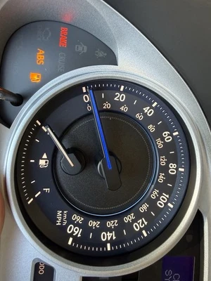 06 –08 IS250 IS350 REBUILT CLUSTER NEEDLES GREEN,RED,WHITE,BLUE,YELLOW  - Image 1 of 4