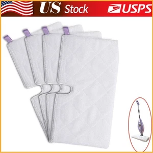 4 Pack Washable Compatible Pads For Shark Steam Pocket Mop Pad S3501,S3550,S3601 - Picture 1 of 6