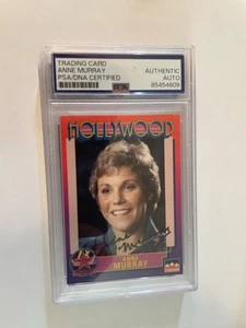 Tarjeta coleccionable firmada con autógrafo certificado por ADN de Anne Murray - Imagen 1 de 1