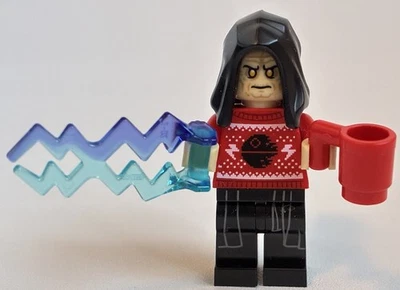 LEGO Star Wars Emperador Palpatine Minifigura Adviento Navidad Suéter SW1297 75366 Foto 1 de 4