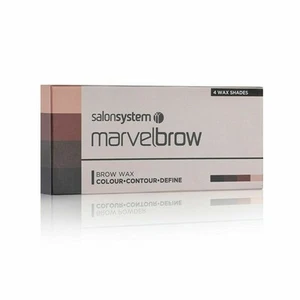 Salon System Marvelbrow Brow Wax - 4 wax shades Colour-Contour-Define 4 x 1.5g - Picture 1 of 2