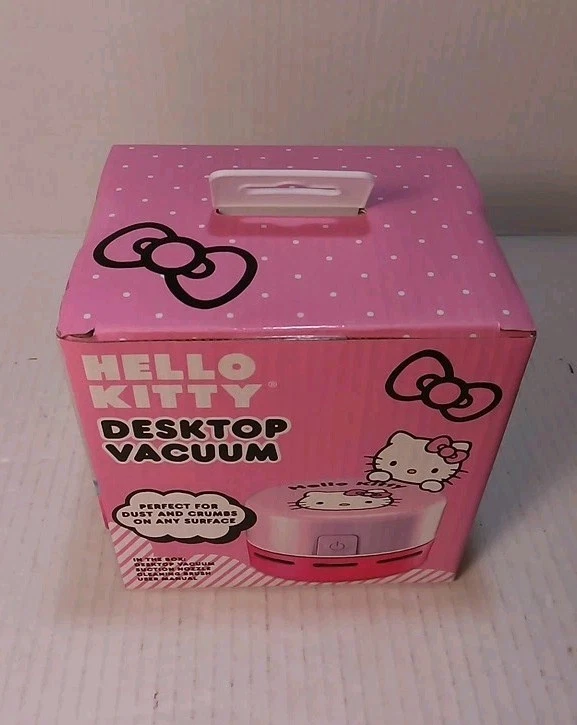 Hello Kitty Vanity Vacuum by Sanrio Desktop Battery Operated