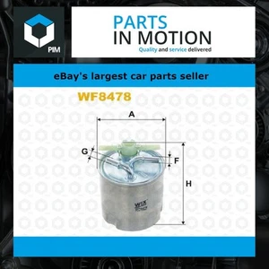Fuel Filter fits RENAULT KOLEOS Mk1 2.0D 2008 on Wix 16400JY00B 16400JY00D New - Picture 1 of 2