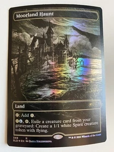 Moorland Haunt *FOIL* SECRET LAIR Showcase Midnight Hunt MTG NM/MT SLD Comb Ship - Picture 1 of 8