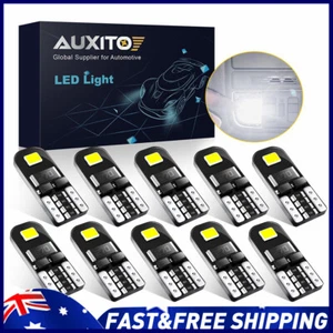 10x T10 168 Car Bulb LED Canbus Xenon White Wedge W5W 501 Side Light Bulbs Globe - Picture 1 of 9