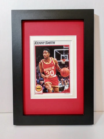 Kenny Smith Houston Rockets Display Custom Framed NBA Basketball Card Plaque Cover
