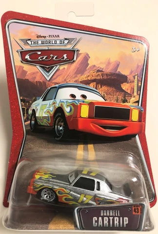 Disney Pixar World of Cars Darrell Cartrip! Mint #43 Card! Free Shipping! Cover
