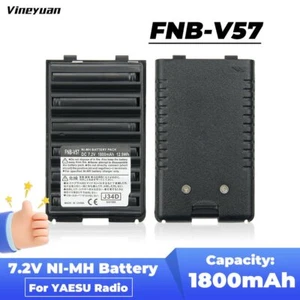 Batterie 1PC FNB-V57 1800mAh Ni-MH pour radio Yaesu-Vertex VX110 VX150 VX160 VX180 - Photo 1/12