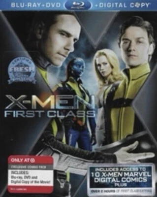 X-Men: First Class Target Exclusive  ( 3 Disc Blu-ray/DVD Combo + Digital Copy) - Image 1 of 2