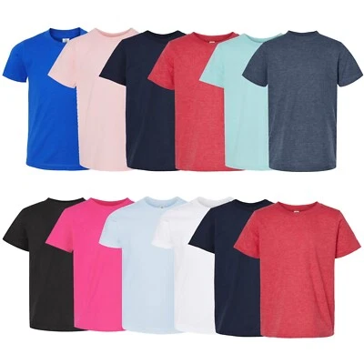 M&O - Youth Gold Soft Touch T-Shirt  Short Sleeve Multicolor Tee,Pack of 6,9 &12 - Image 1 of 4