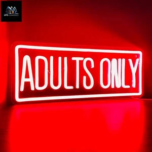 Red neon sign, USB powered, IP67 waterproof, PVC body, ideal for home decor 🔺 - Picture 1 of 6
