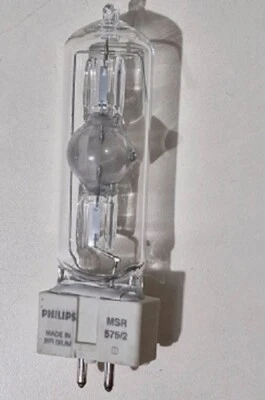 Philips MSR 575/2 240V  GY9.5 light globe Belgium - Image 1 of 2
