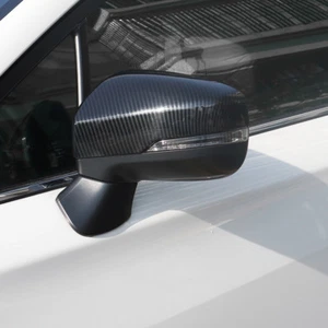 For Subaru XV Crosstrek 2018-2023 Carbon Fiber Side Rear View Mirror Cover  - Picture 1 of 8