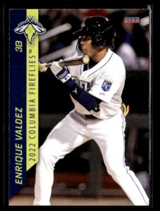 Enrique Valdez 2022 Columbia Fireflies Team Set - Picture 1 of 2