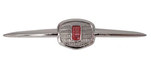MASCHERINA BAFFO FRONTALE IN PLASTICA CROMATA FIAT 500 F EPOCA - Imagen 1 de 10
