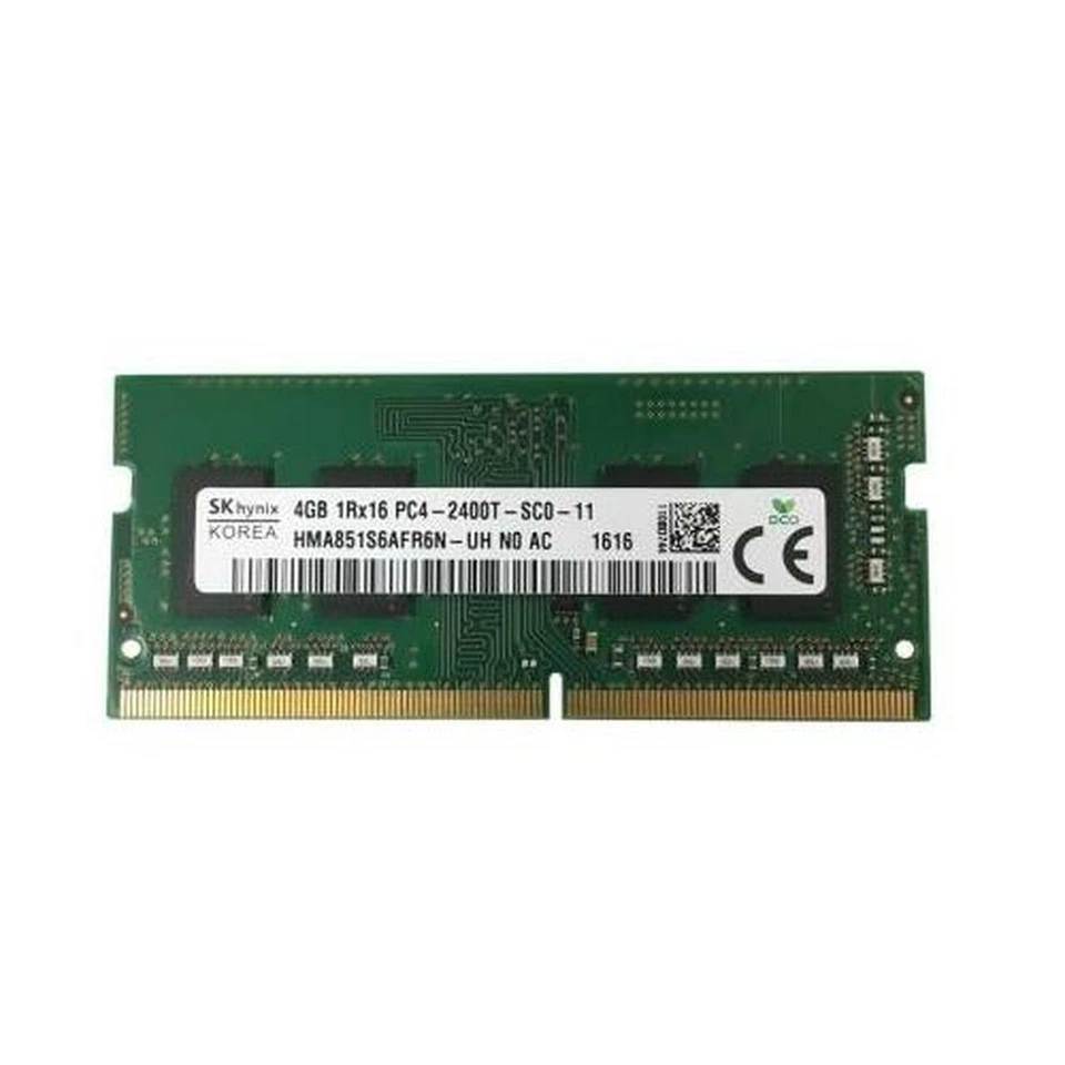 HYNIX laptop MEMORY 4GB  PC4-2400T-SC0-11 HMA851S6AFR6N-UH NO AB  SODIMM - Image 1 of 1