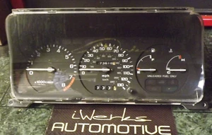 86-89 OEM USDM Acura Integra Sedan DA SD2 gauge cluster MT 5 speed 173K HR-08165 - Picture 1 of 10
