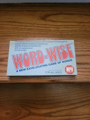 Word Wise: A New Exhilarating Game Of Words! - Unplayed 1979 Card Game - Image 1 of 4