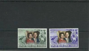 BIOT SG45-46 ROYAL SILVER WEDDING MNH - Imagen 1 de 1