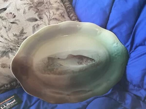 Mignon Z.S.&Co. Bavaria Fish Platter and 4 Luncheon Plates - Pre-owned - Picture 1 of 20