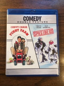 Funny Farm / Spies Like Us Double Feature Blu-Ray - Foto 1 di 1